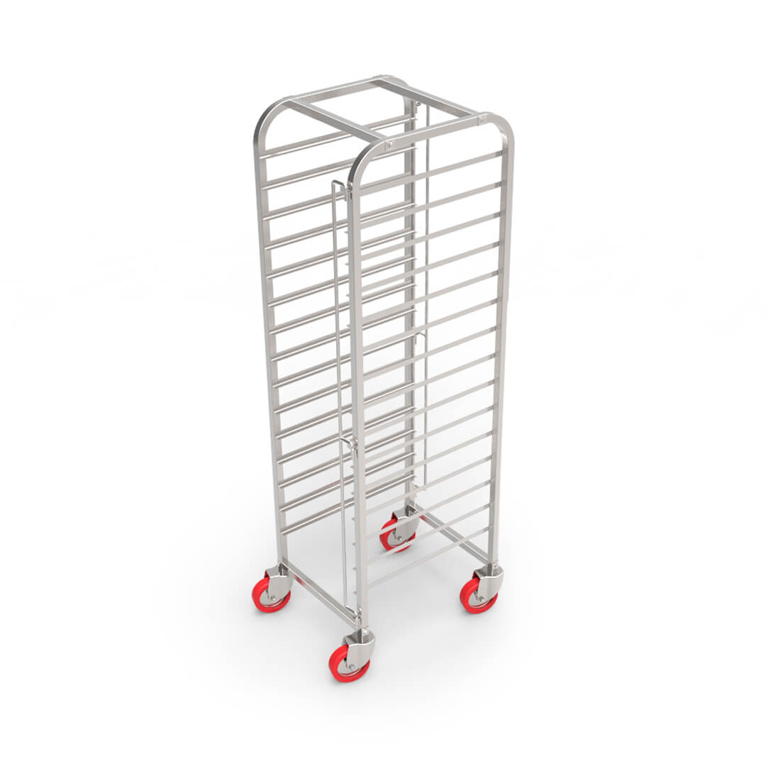 Stack trolley for confectionery by KADZAMA