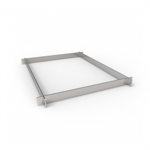 Frame for stuffing 22,5 mm, stainless steel