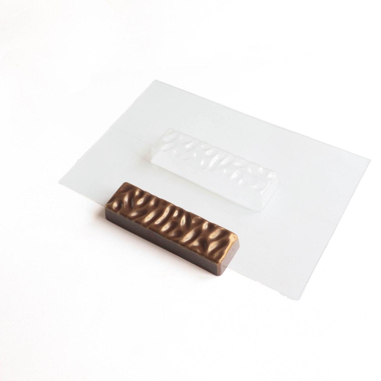 picture Chocolate bar, plastic mould for chocolate