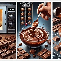 KADZAMA Tempering Chocolate: Methods and Techniques for Perfect Results